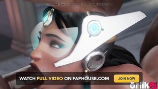 Symmetra Anal Group Sex with 5 Bbcs - CG Overwatch Animated Porn
