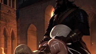 Mighty North Afro Warriors Inseminate European Maidens