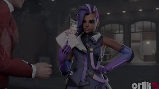Sombra Likes Large Shlong Inside - CG Overwatch Animation