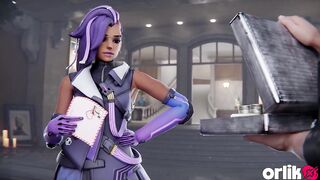 Sombra Likes Large Shlong Inside - CG Overwatch Animation