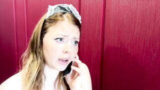 Hawt Maid Service Revealing Costume & Dry Humping Client