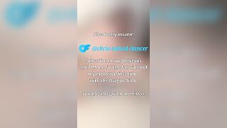 Squirting Like Insane Trying My Recent Biggest Dragon Sex-toy