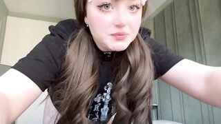 Cute teen Egirl from Tinder try anal for 1st time on FaceTime call. part two. real amateur homemade