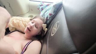 Cum discharged on face, drink!