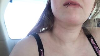 Cum oozing from throat!