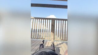 Homemade Amateur Pair Oral job & Banging Outdoor Compilation: Nature Sex with Creampie