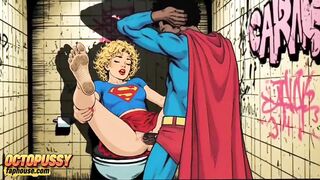 Cuckold Spouse Shamefully Watches His White Wife Get Banged by a Ebony Superman BBC