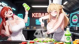 Humorous Cook Movie, Ai Animation