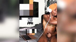 Blogging Makes Me Me Jerk off My Large Penis