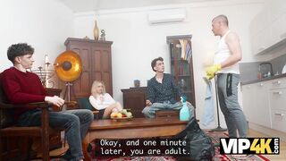 VIP4K. My Cuckold Boyfriend want to watching