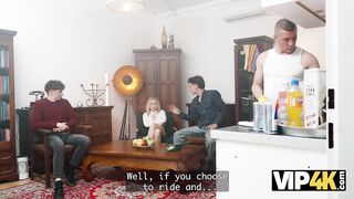 VIP4K. My Cuckold Boyfriend want to watching