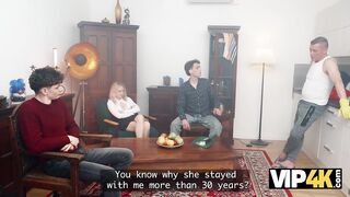 VIP4K. My Cuckold Boyfriend want to watching