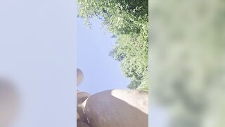 Load Of Cum In The Woods