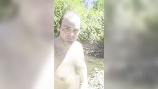 Load Of Cum In The Woods