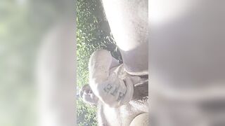 Load Of Cum In The Woods
