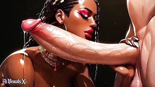 Charming BLACK Chicks with BWC - Interracial Dream Edit (AI Generated)