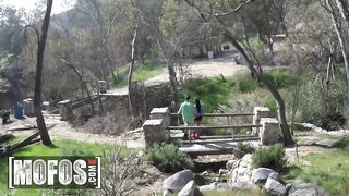 MOFOS - Jaclyn Taylor Gets Her Twat Pounded In The Wild During the time that A Drone Watches From Above