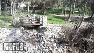 MOFOS - Jaclyn Taylor Gets Her Twat Pounded In The Wild During the time that A Drone Watches From Above