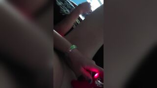 blond mother i'd like to fuck takes solo fun with large bazookas