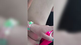 blond mother i'd like to fuck takes solo fun with large bazookas