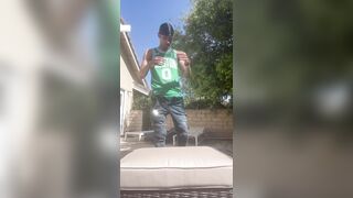 Scotty P the pornstar on set wanking bbc
