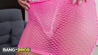 BANGBROS - Katty Soarez Twerks Her Large Oiled Booty All Over Christian’s Knob With No Leniency
