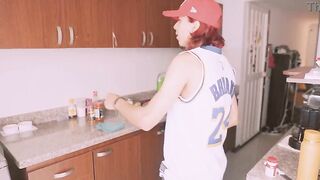 The cleaning lady is a total floozy
