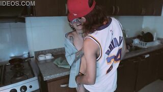 The cleaning lady is a total floozy