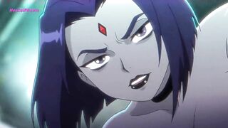 The Darksome Haired Whore Raven Railed Hard By A Monstrous Shlong ( Toon Parody Uncensored )