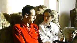 A bachelor's is getting blown up by her math teacher.