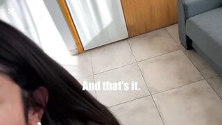 My girlfriend is hopeless for schlong; that babe won't let me leave out of a fellatio!!