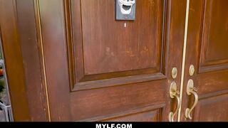 MYLF - Milf Lesbian Seduces Straight Girl