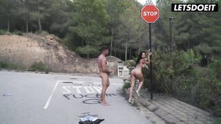 Rod Hungry Step Mama Kira Queen Takes Weenie In Public Spot - LATIN BABE mother I'd like to fuck