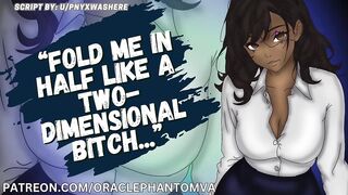 [F4M] Your STEM Brat Roommate Mocks Your Cervix-Busting Anime -- ASMR AUDIO ROLEPLAY