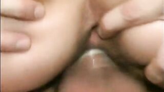 Youthful hotty gets her hirsute vagina filled with shlong