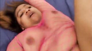 Large ebony plump twat screwing large dong sucking in dogging position