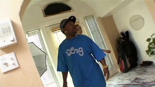 Hawt Hottie with Wonderful Boobs Gets Anally Plowed by Monster Ebony Knob