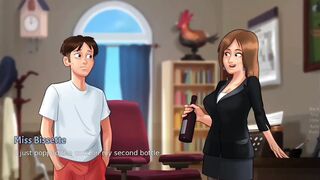 Miss bissette lastly screws Anon - summer time saga gameplay