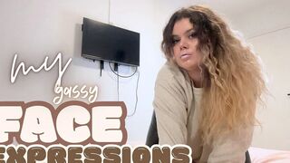 My Straining Gassy Faces:watch Me Lose Control