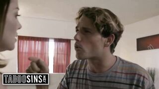 Obsessed mother I'd like to fuck Helps Neighbour After Accident and Claims to Be His Wife Just to Screw Her