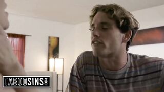 Obsessed mother I'd like to fuck Helps Neighbour After Accident and Claims to Be His Wife Just to Screw Her