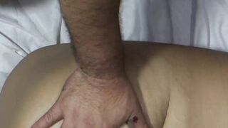 I BROKE HER BUTT SO THAT BABE WOULD CUM INSIDE NATURAL BRUNETTE HAIR DOING HOMEMADE ANAL