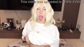 CHARMING SLIM ORIENTAL GOLDEN-HAIRED BABY GETS POUNDED HARD OUT OF COMPASSION