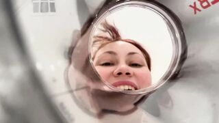 Giantess Swallows U in Coffee