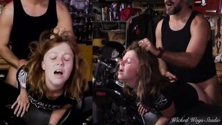 "Please cum in my booty" Biker Sweetheart Lets Me Bang Her Consummate Butt Bent Over My Motorcycle (Free)