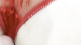 Playing with her Butt
