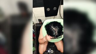 Exceedingly amoral cum and piddle games in the morning