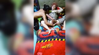 Sexy aunty obese
