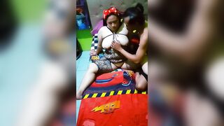 Sexy aunty obese