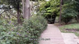 I screwed a stranger in the park 'cuz my boyfriend stood me up and I was concupiscent.